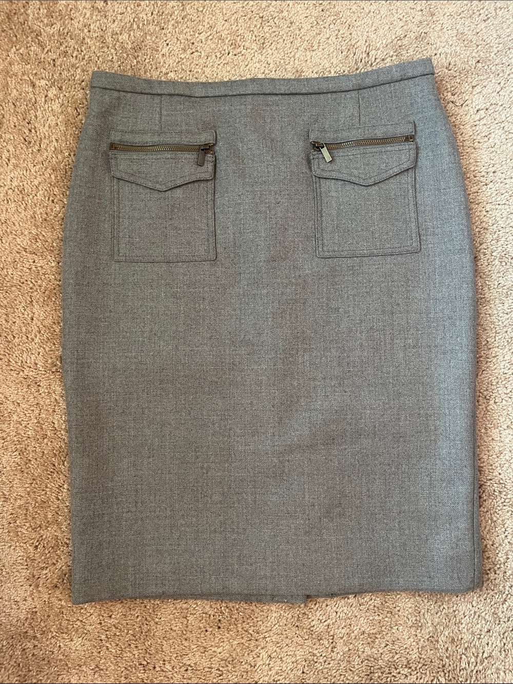 J. Crew Wool Pencil Skirt - Picture 2 of 11